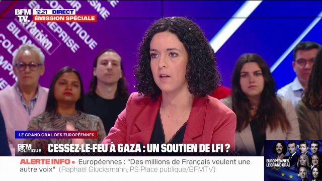 Cessez-le-feu à Gaza : Toutes les initiatives [...] sont bonnes à prendre , estime Manon Aubry