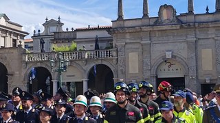 Il 2 Giugno a Bergamo: l'esercitazione dei Vigili del fuoco