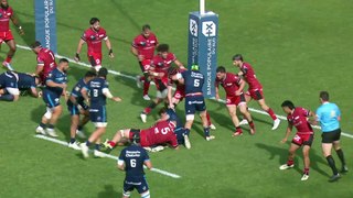 TOP 14 - Essai de Jan SERFONTEIN 2 (MHR) - Montpellier Hérault Rugby - LOU Rugby