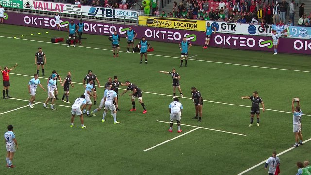 TOP 14 - Essai de Facundo BOSCH 2 (AB) - Oyonnax Rugby - Aviron Bayonnais