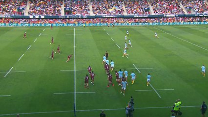 TOP 14 - Essai de Damian PENAUD (UBB) - USA Perpignan - Union Bordeaux-Bègles