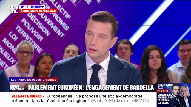 Présidentielle 2027: Si nous gagnons les élections et que je suis amené à exercer des responsabilités au niveau national, je quitterai mon mandat de parlementaire , déclare Jordan Bardella (Rassemblement national)
