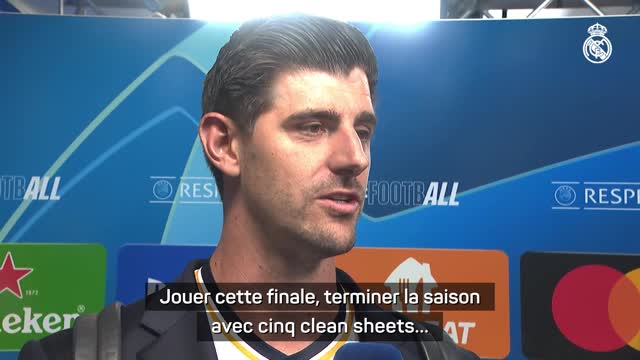 Real Madrid - Courtois : “En août, je ne m’imaginais pas jouer cette finale...”