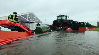 Muere un bombero durante las tareas de salvamento por las inundaciones en Alemania