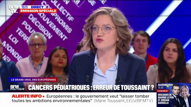 Européennes: Quand des gens fuient la misère, la persécution et la guerre, on doit être en capacité de les accueillir , estime Marie Toussaint