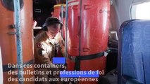 Européennes: les bulletins de vote largués par avion en Polynésie française