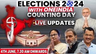 Watch| Live Coverage Of Lok Sabha Election Results 2024 Only On Oneindia