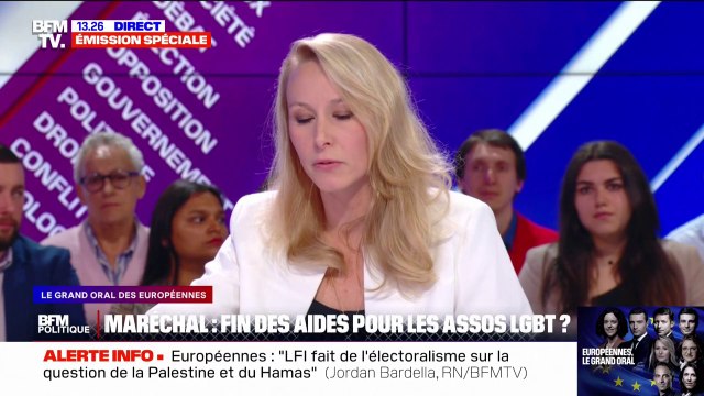 Associations de défense des droits LGBT: Je considère que c'est une propagande et que la Commission européenne n'a pas à financer cela , déclare Marion Maréchal