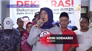 Relawan Amin Resmi Deklarasikan Dukungan Kepada Anies untuk Pilkada Jakarta