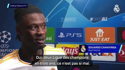 Camavinga : “2 Ligue des champions en 3 ans, ce n’est pas si mal !”