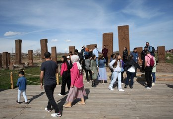 Selçuklu Meydan Mezarlığı’na yoğun ilgi: 103 bini aşkın ziyaretçi!