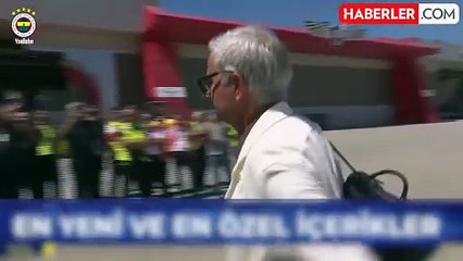 Fenerbahçe'nin yeni teknik direktörü Jose Mourinho, İstanbul'a geldi