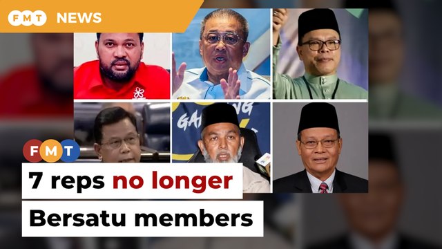 6 rogue MPs, 1 state rep no longer members, says Bersatu leader