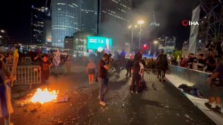 Tel Aviv’de hükümet karşıtı protesto
