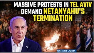 'Fall of Netanyahu': Disturbing Scenes In Tel Aviv As 120,000 Angry Protesters Clash with Police