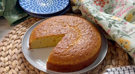 Bizcocho de la abuela sin lactosa