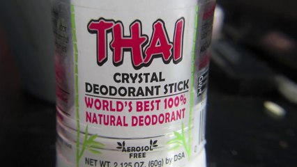 Thai Mineral STICK DEODARANT. What it contains?