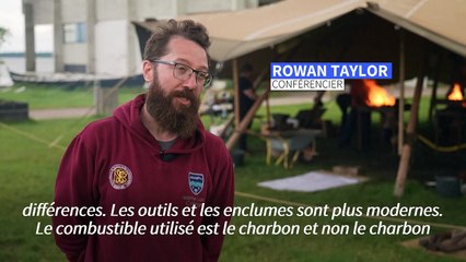 Au Danemark, des forgerons travaillent à la reconstitution d'un bateau viking