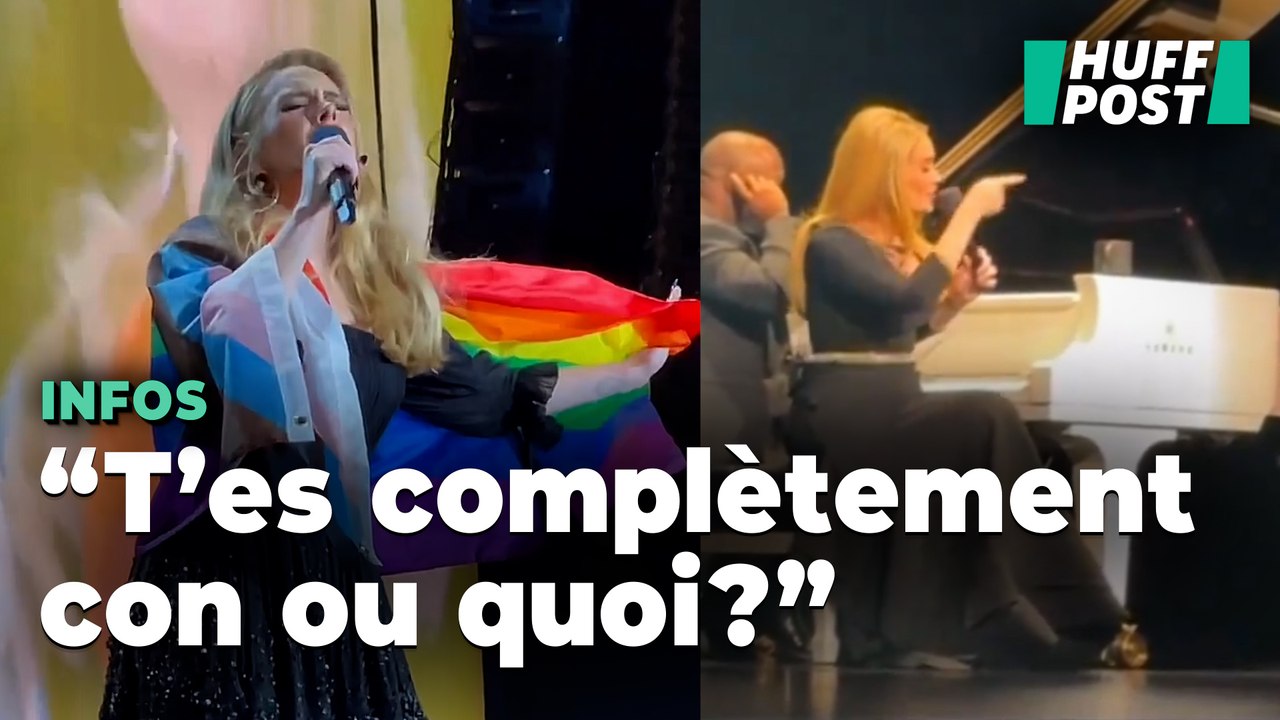 Adèle recadre sèchement un spectateur anti-LGBT+