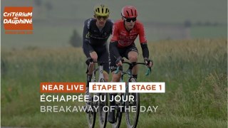 Echappée du jour - Étape 1 - Critérium du Dauphiné 2024
