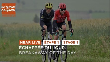 Echappée du jour - Étape 1 - Critérium du Dauphiné 2024