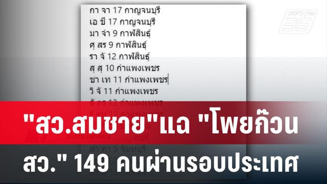 สว.สมชาย แฉ โพยก๊วน สว. 149 คนผ่านรอบประเทศ | เข้มข่าวค่ำ | 2 มิ.ย. 67