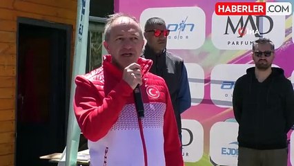 Palandöken'de Haziran'da kayak keyfi