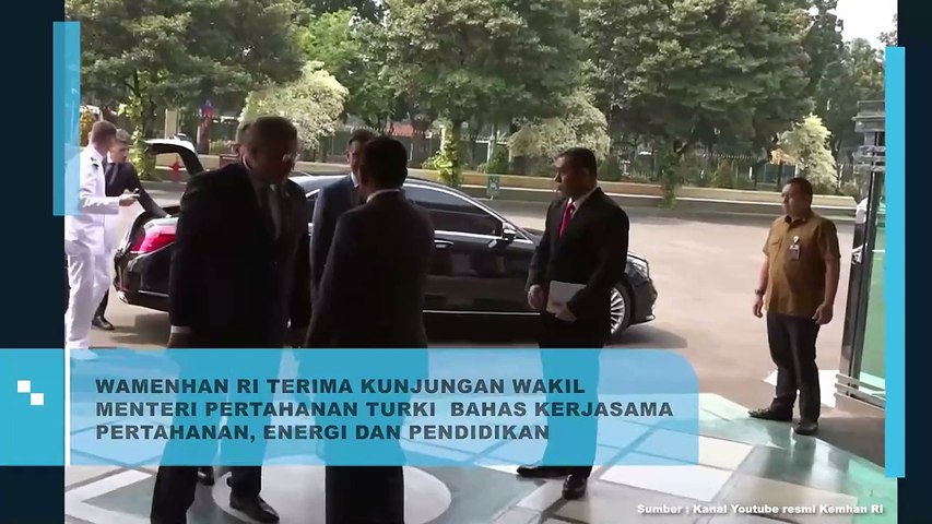 Wamenhan RI Kunjungan Wakil Menteri Pertahanan Turki Bahas Kerjasama Pertahanan, Energi dan Pendidikan