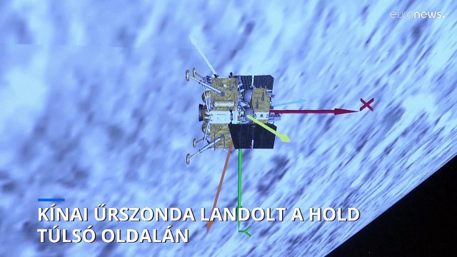 Kínai űrszonda landolt a Hold túlsó oldalán