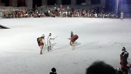 Spectacvla Anticva – borbe gladijatora u Areni (gladiator fights in the Arena) #pula #croatia