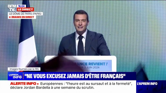 Jordan Bardella (RN): Notre civilisation peut mourir, si nous ne reprenons pas maintenant et rapidement le contrôle de notre politique migratoire