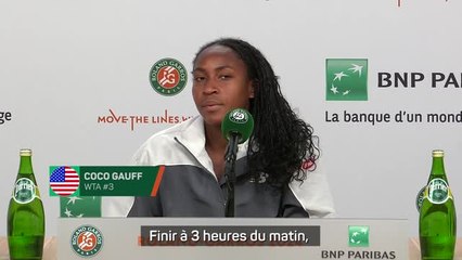 Roland-Garros - Gauff sur Djokovic : "Ce n'est pas juste et pas sain"