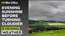 Met Office Evening Weather Forecast 02/06/24 – Turning cloudier from the North