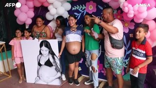 Festa della mamma in Nicaragua, concorso per il pancione 