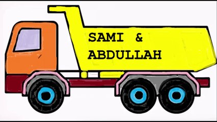 How To Draw A Truck Step By Step  Truck Drawing Easy