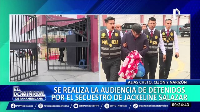 Jackeline Salazar: Hoy se evalúa prisión preventiva contra 3 detenidos por su secuestro