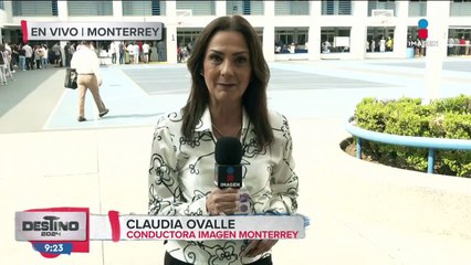 Reportan demora en la apertura de casillas electorales en Monterrey