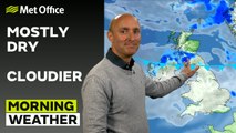 Met Office Morning Weather Forecast 03/06/24 –Cloudy for many, fairly dry