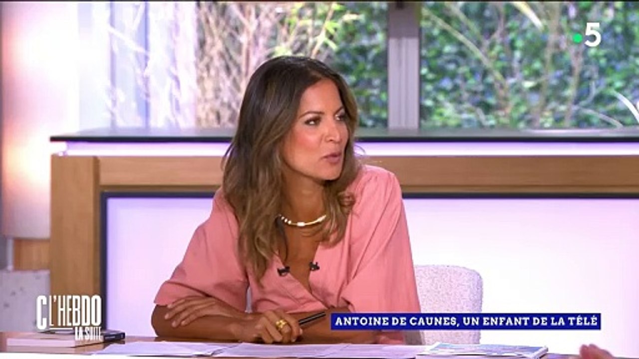 Très ému, Antoine de Caunes a évoqué la mémoire de son "père de télévision" Philippe Gildas, sur le plateau de "C l'hebdo".