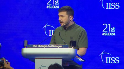 젤렌스키, 아시아 안보회의 연설…"잔혹한 전쟁 끝내야" / YTN