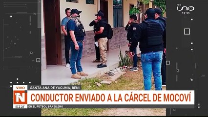 Conductor enviado a la cárcel de Mocoví