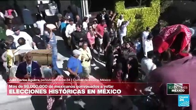 Informe desde Ciudad de México: inician las elecciones generales con algunos retrasos