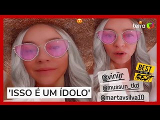 Luana Piovani volta a criticar Neymar e exalta Vini Jr: 'Nosso real e verdadeiro ídolo'