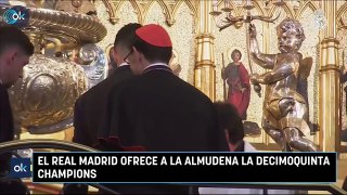 El Real Madrid ofrece a La Almudena la Decimoquinta Champions