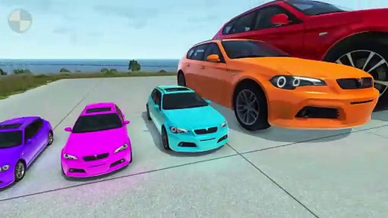Big & Small Cars vs Speed Bumps - #60 - BeamNG.Drive