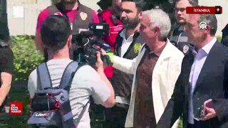 Portekizli teknik direktör Jose Mourinho, Fenerbahçe için İstanbul'a geldi