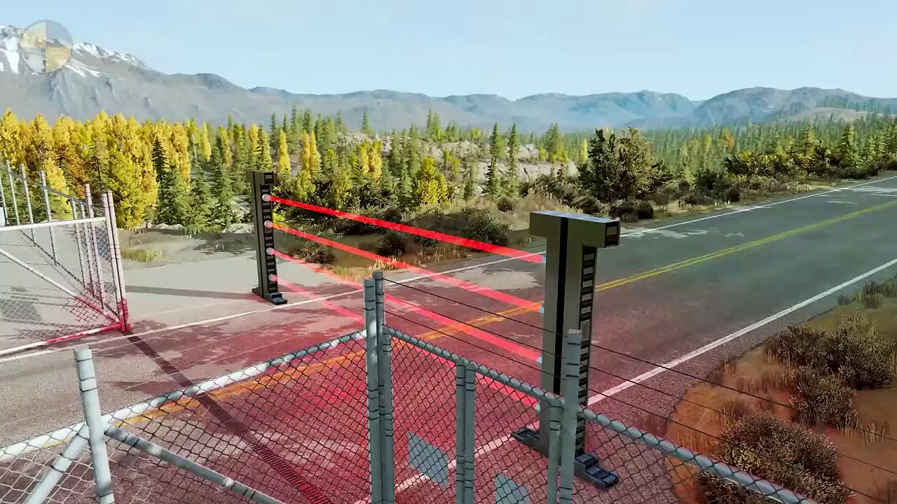 Cars vs Laser Gate - #61 - BeamNG.Drive