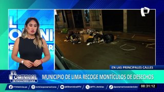 Cercado de Lima: personas arriesgan sus vidas caminado por la pista por veredas llenas de basura