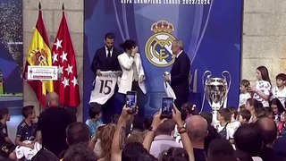 Ayuso y el guiño al Real Madrid