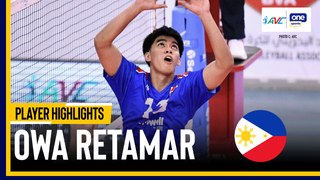 AVC Player Highlights: Owa Retamar takes the lead for Alas Pilipinas